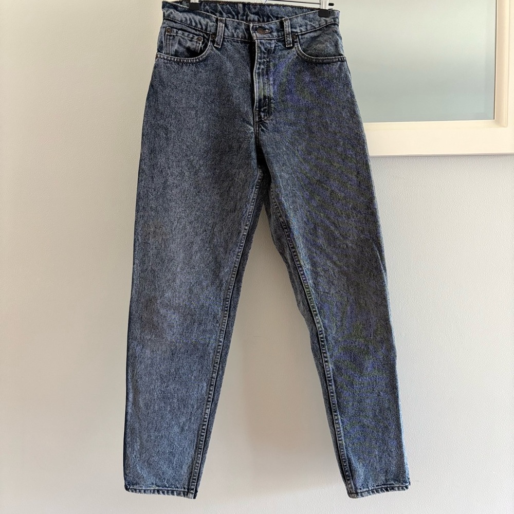 Vintage Levi’s 550 Jeans 90s Y2K Acid Wash size 30x32 (measures 28x31)